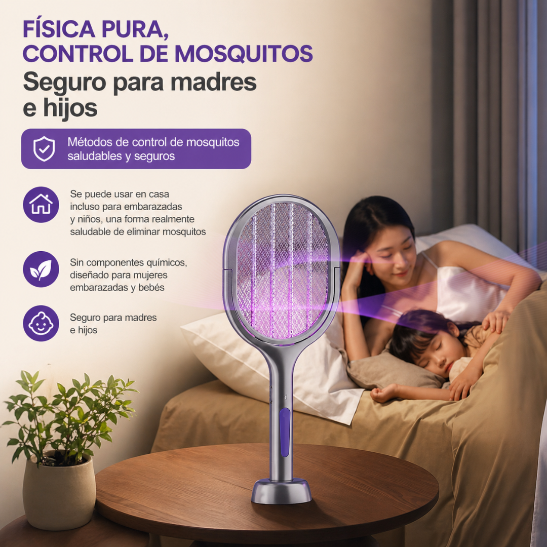 Raqueta Elimina Mosquitos 3.0
